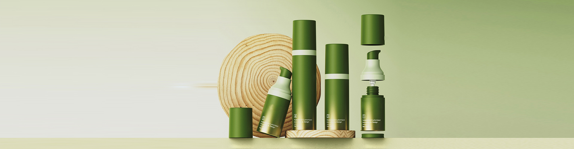 Wholesale Airless Pump flessen | maatwerk Cosmetic Airless flessen fabrikant