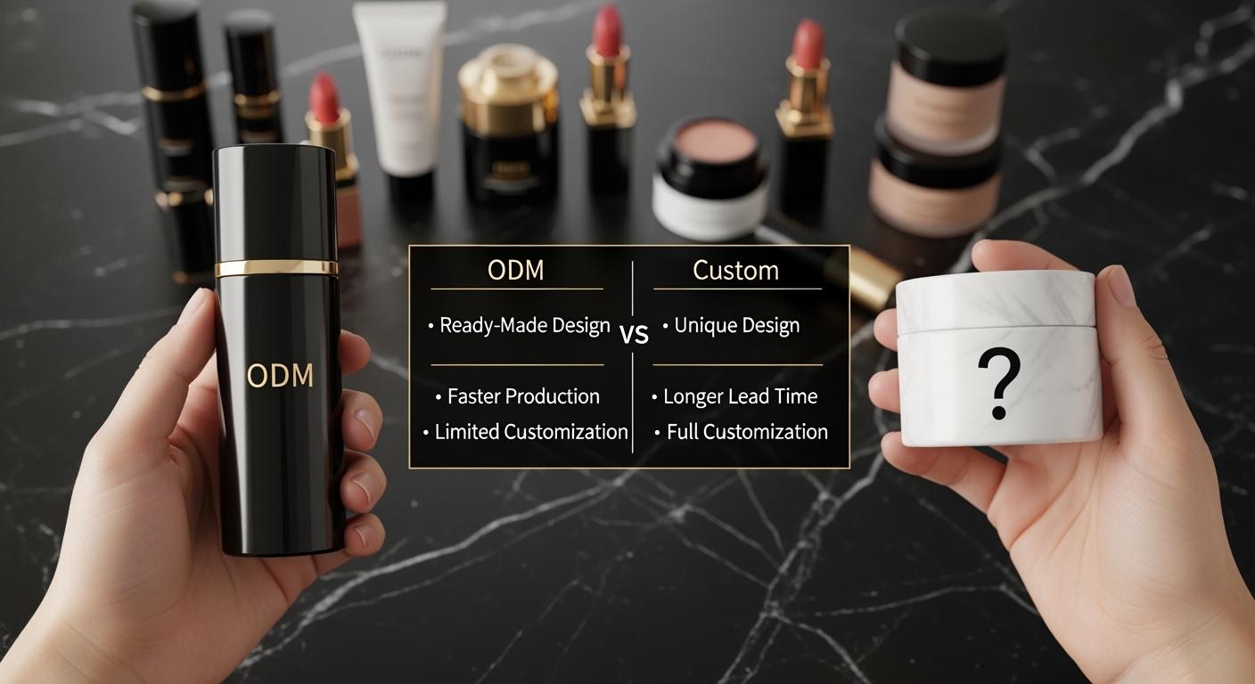 ODM Cosmetic Packaging Supplier: When Is ODM Better Than Fully Custom Packaging?