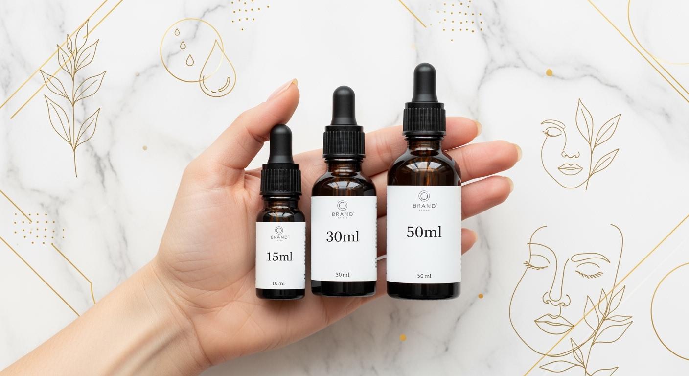 How to Select the Right Size for Dropper Bottles for Serum Products