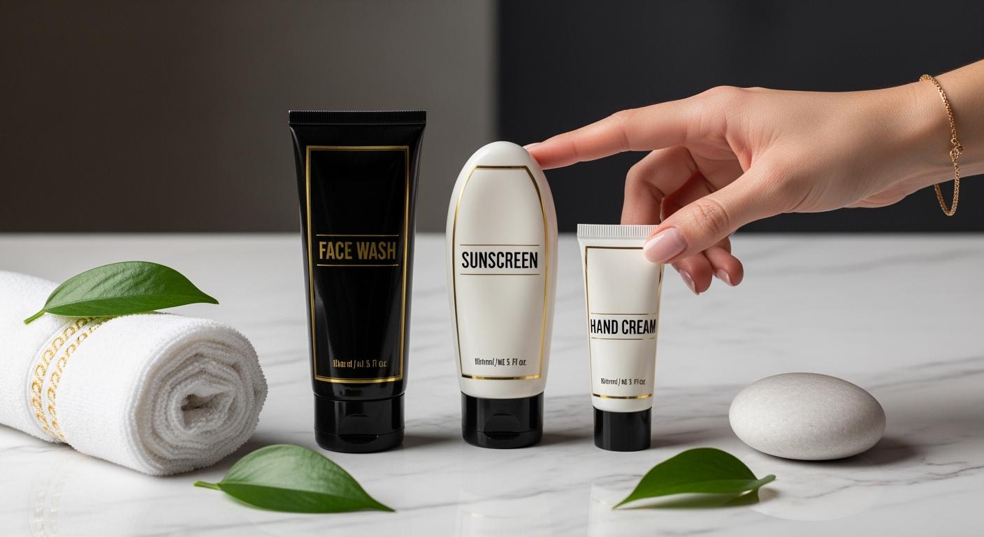Cosmetic Tube Packaging for Face Wash, Sunscreen, and Hand Cream