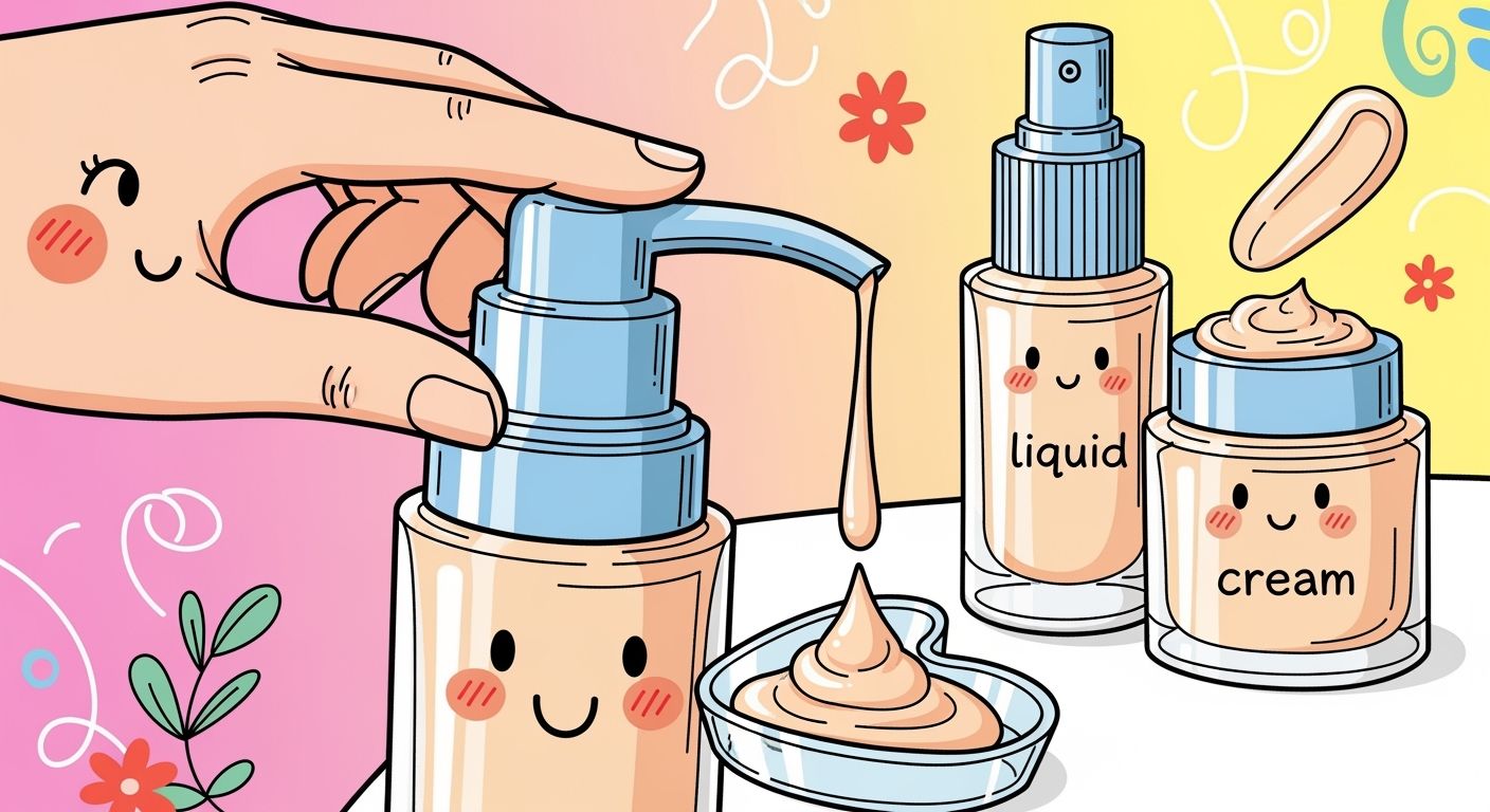 Foundation Bottle With Pump: How to Match Pump Output with Formula Texture