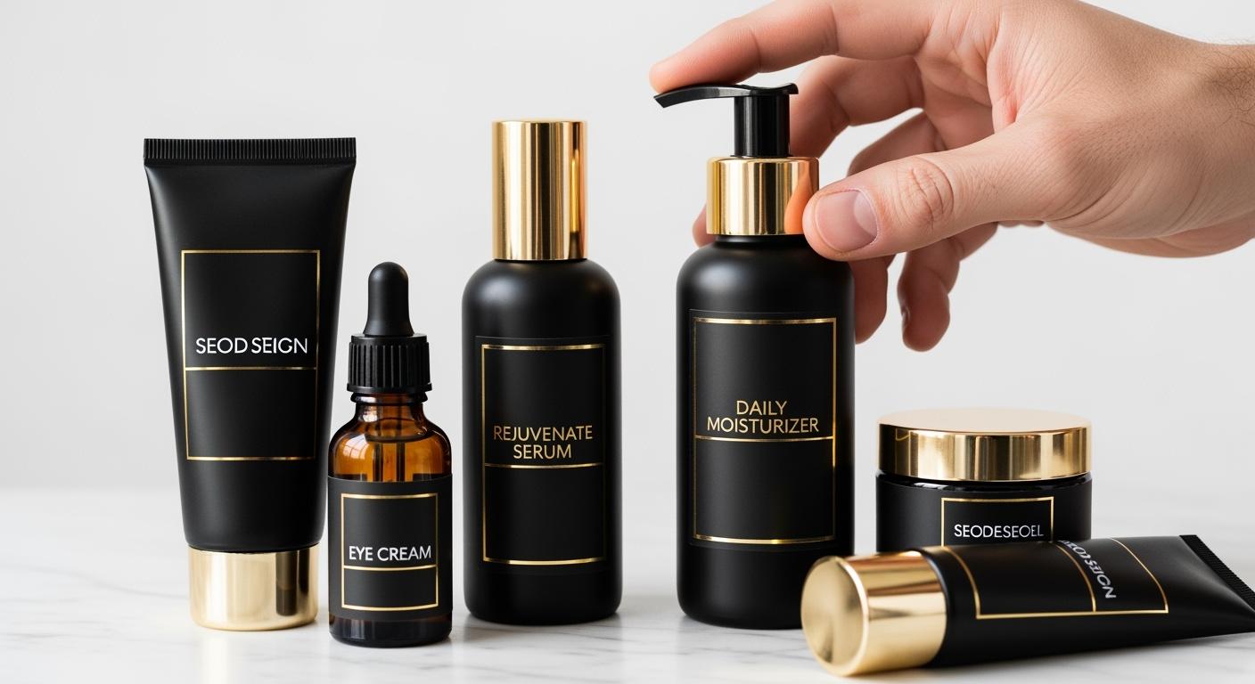 Packaging Bottles for Men’s Skincare: Simple, Durable, and Premium Options
