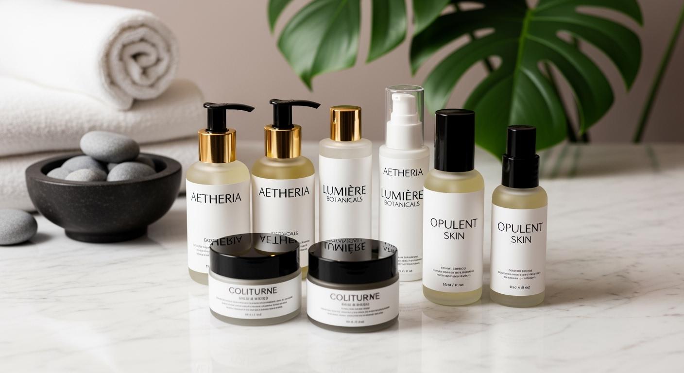 Packaging Bottles for Spa and Salon Skincare Lines