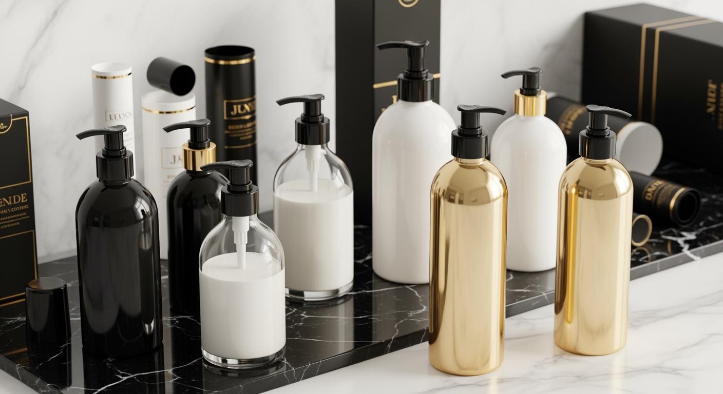 Body Lotion Bottle Packaging: Pump Bottles, Capacity, and Material Options