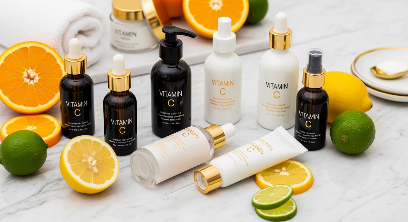 Best Bottle Packaging for Vitamin C Skincare Products