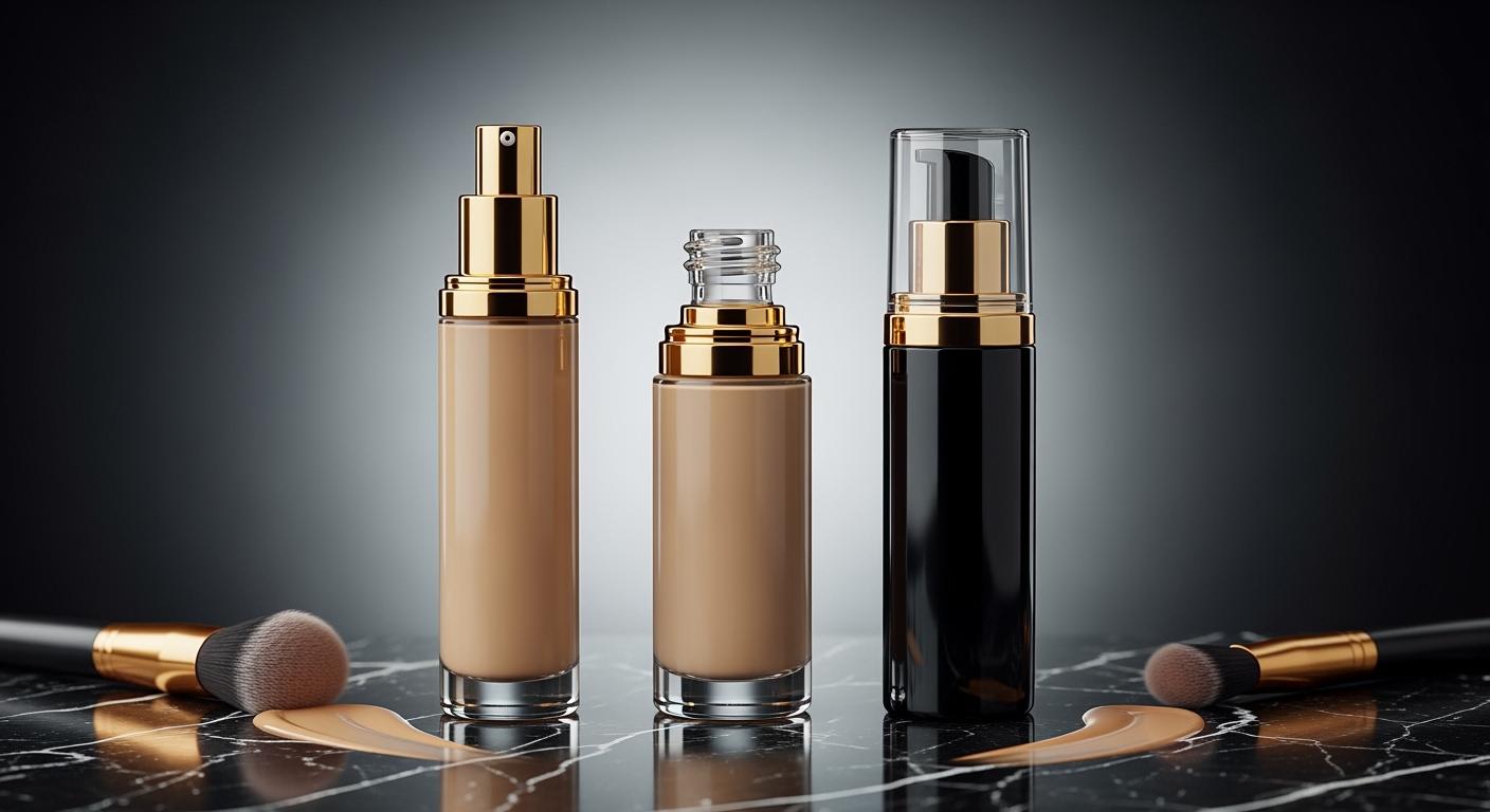 Foundation Bottle Packaging: Pump, Glass, and Airless Options for Makeup Brands
